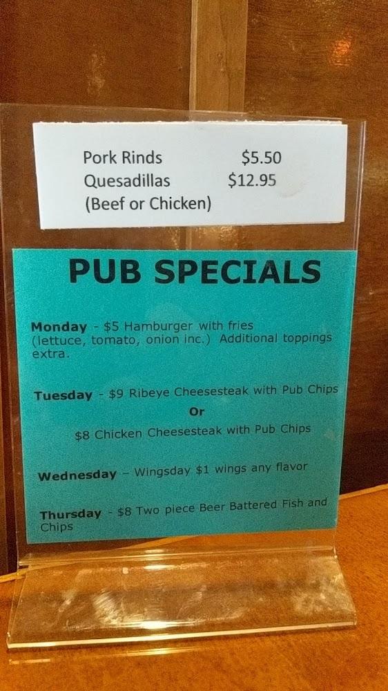 The Pub Menu image 4